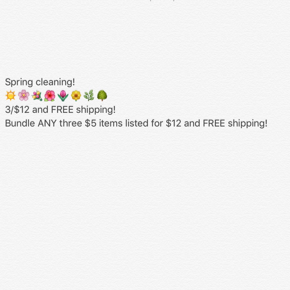 3/$12 and FREE shipping!